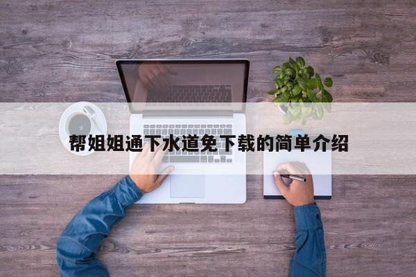 帮姐姐通下水道免下载的简单介绍